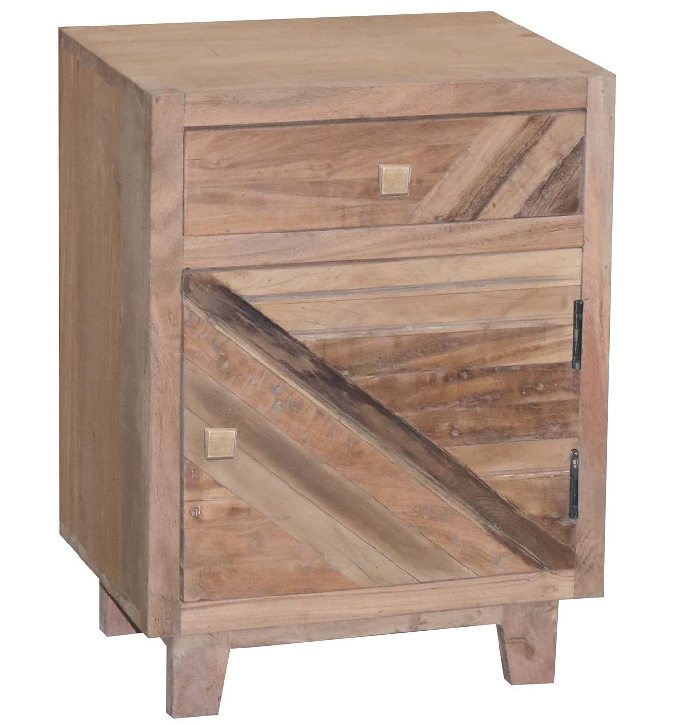 Progressive Furniture nightstand/Accent Table, tan